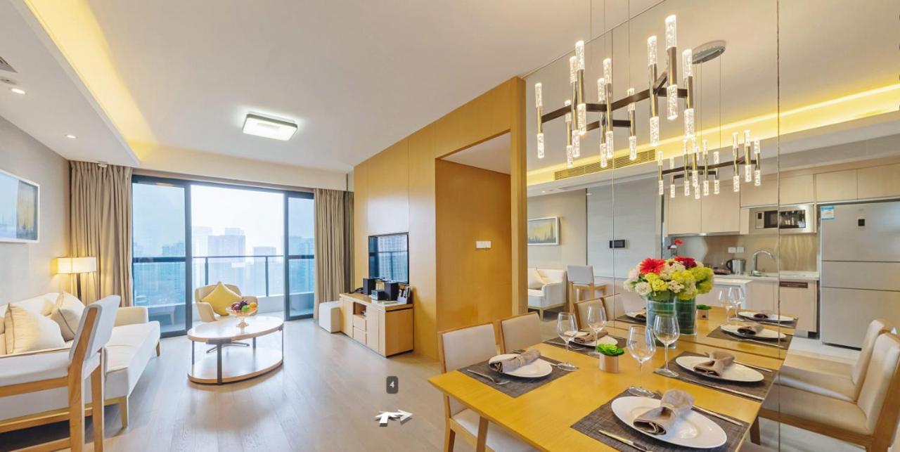 Cm Serviced Apartment Shenzhen Bagian luar foto