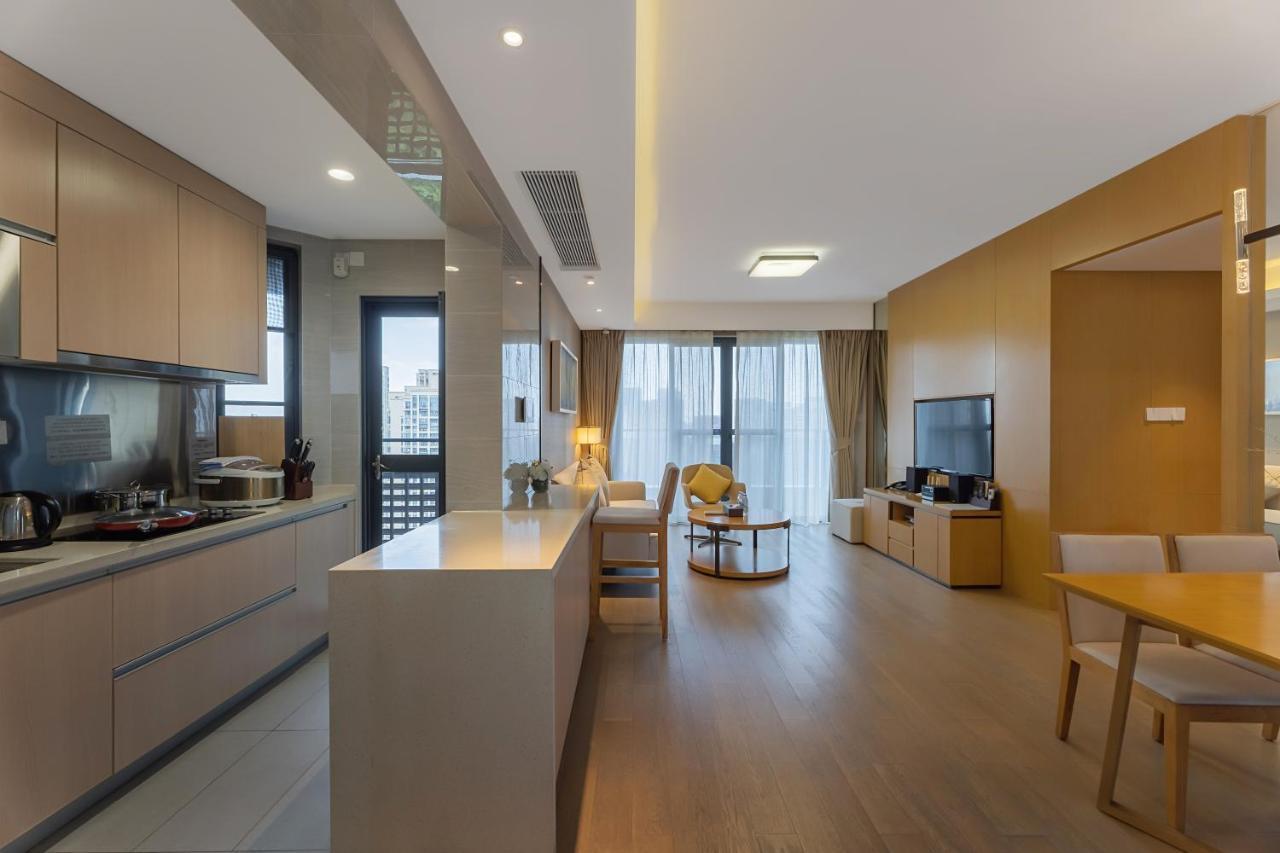 Cm Serviced Apartment Shenzhen Bagian luar foto